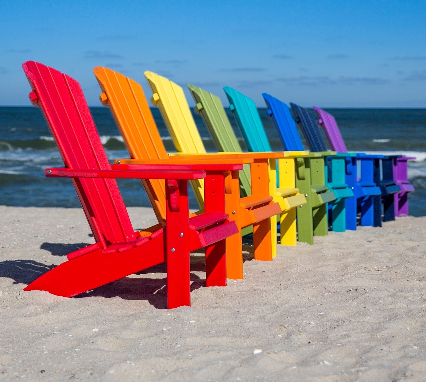 Poly folding sales adirondack chair